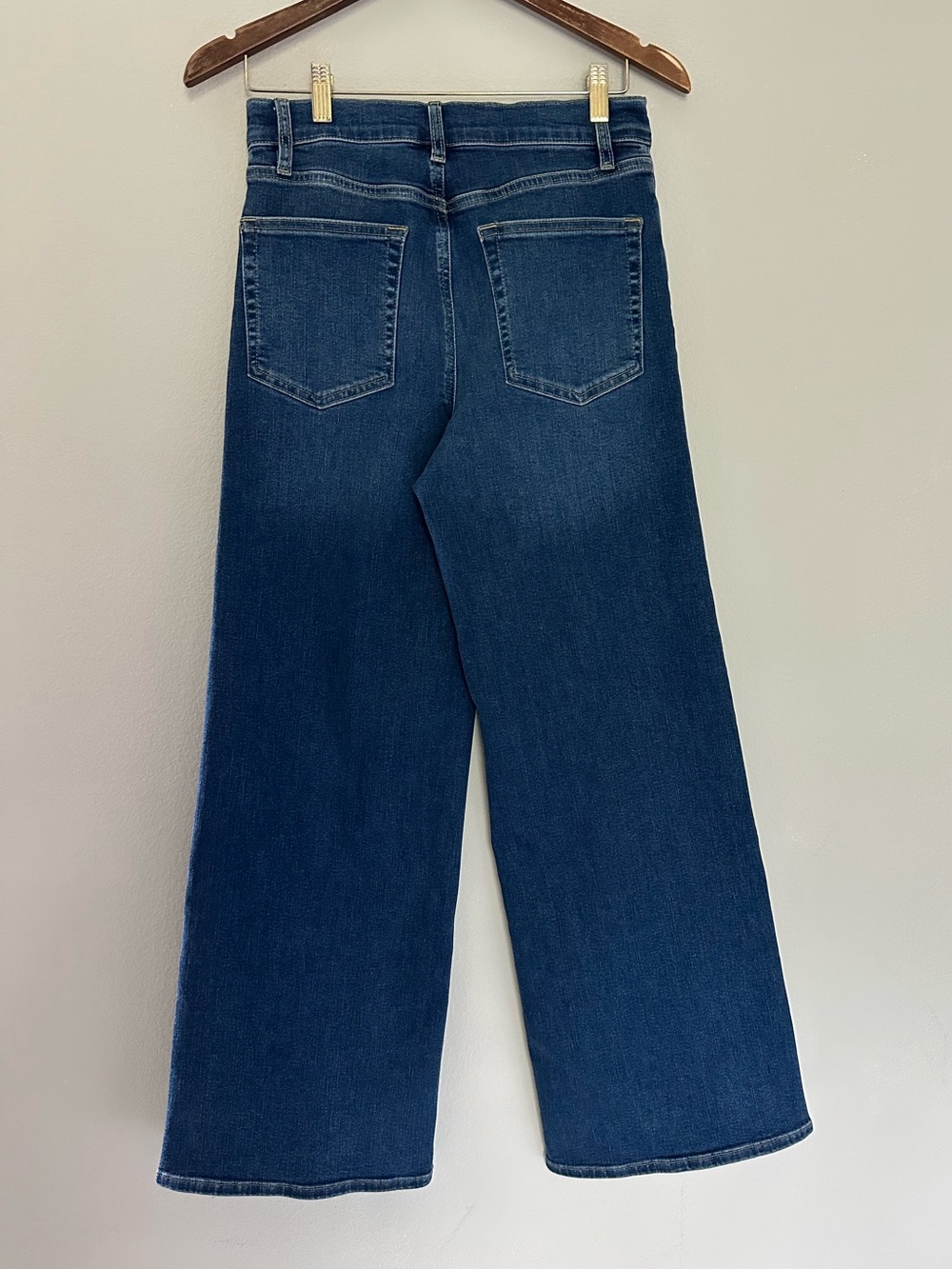 Frame Le Slim Palazzo High Rise Wide Leg Jean in Femma size 29 - Picture 6 of 15